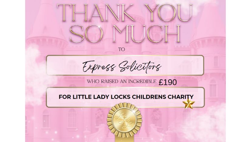 Little Lady Locks certificate